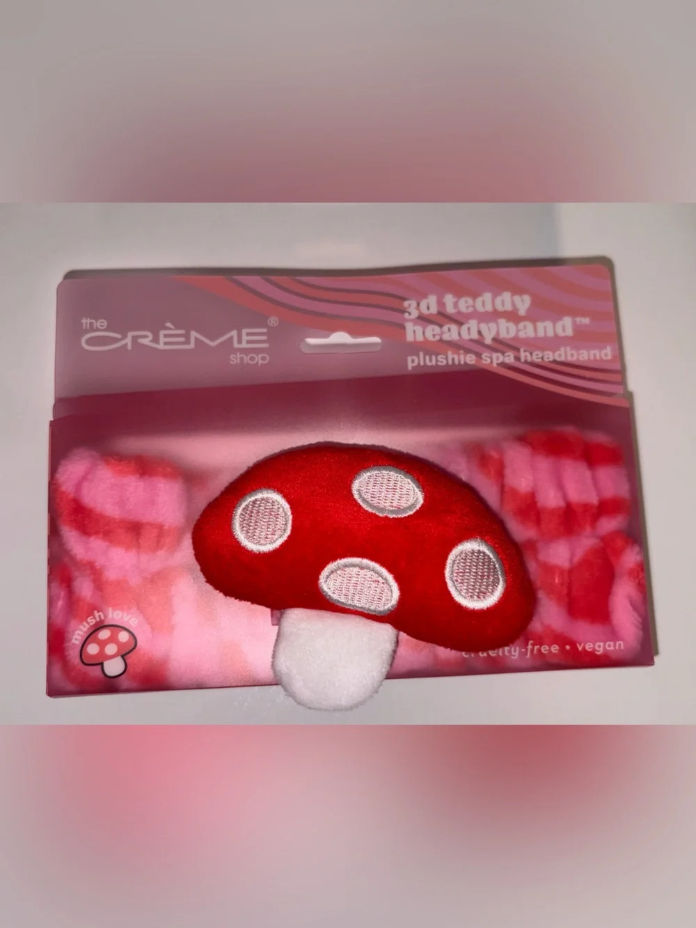 Crème shop Red Mushroom Plushie (White Spots)